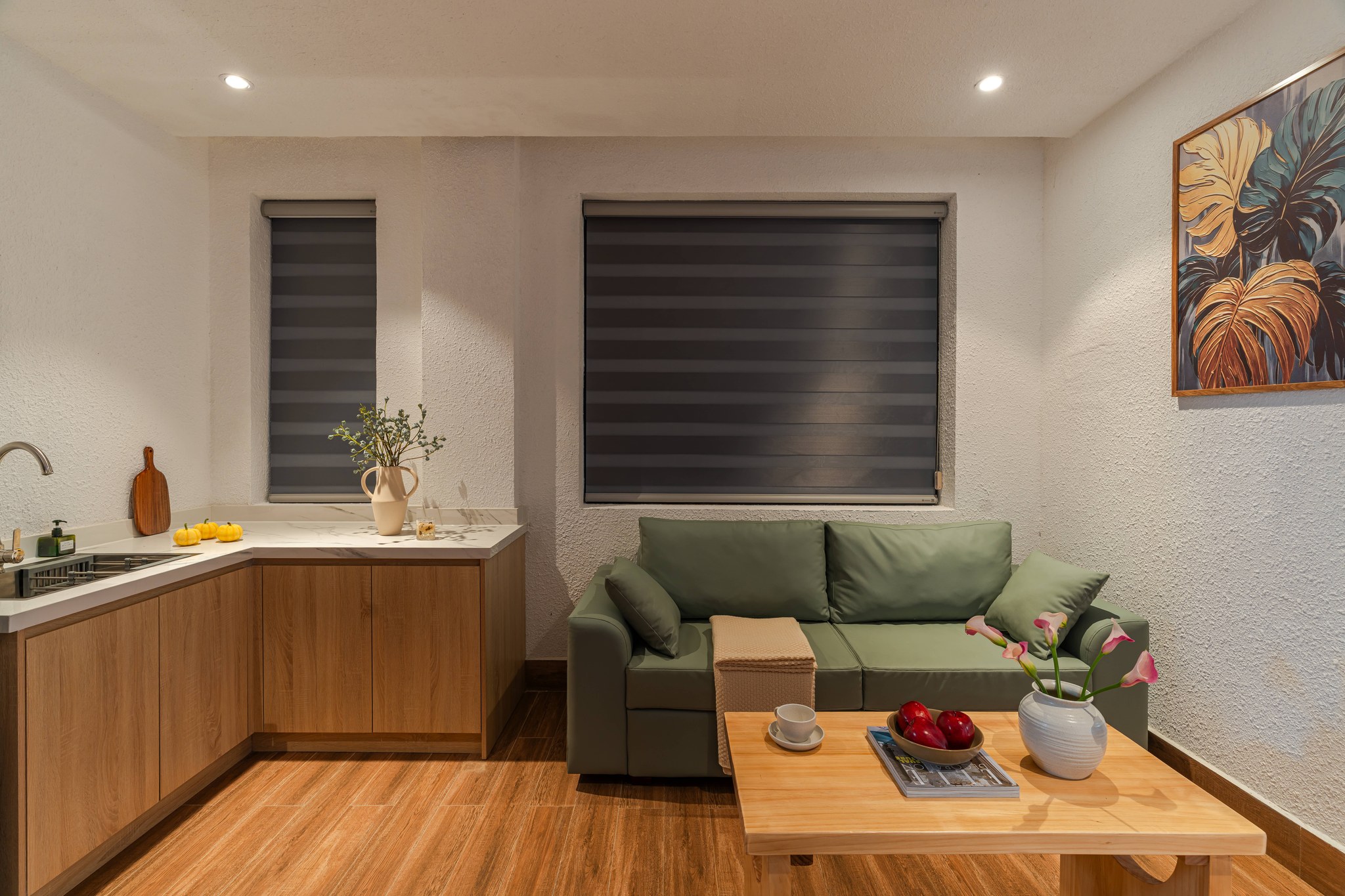 Studio with Kitchen - Ảnh thực tế 3