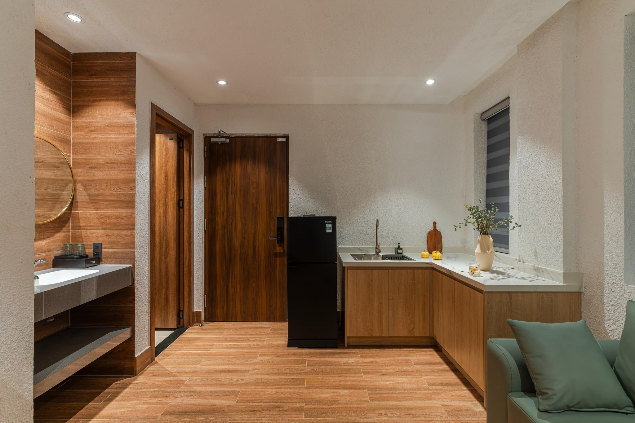 Studio with Kitchen - Ảnh thực tế 4